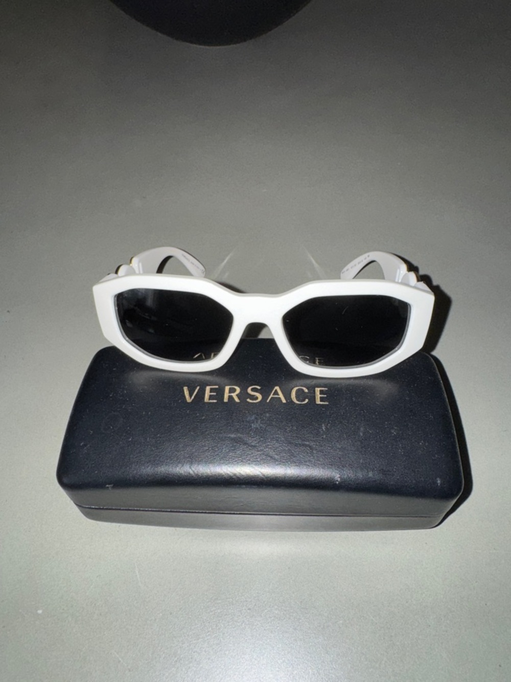 Versace White Sunglasses